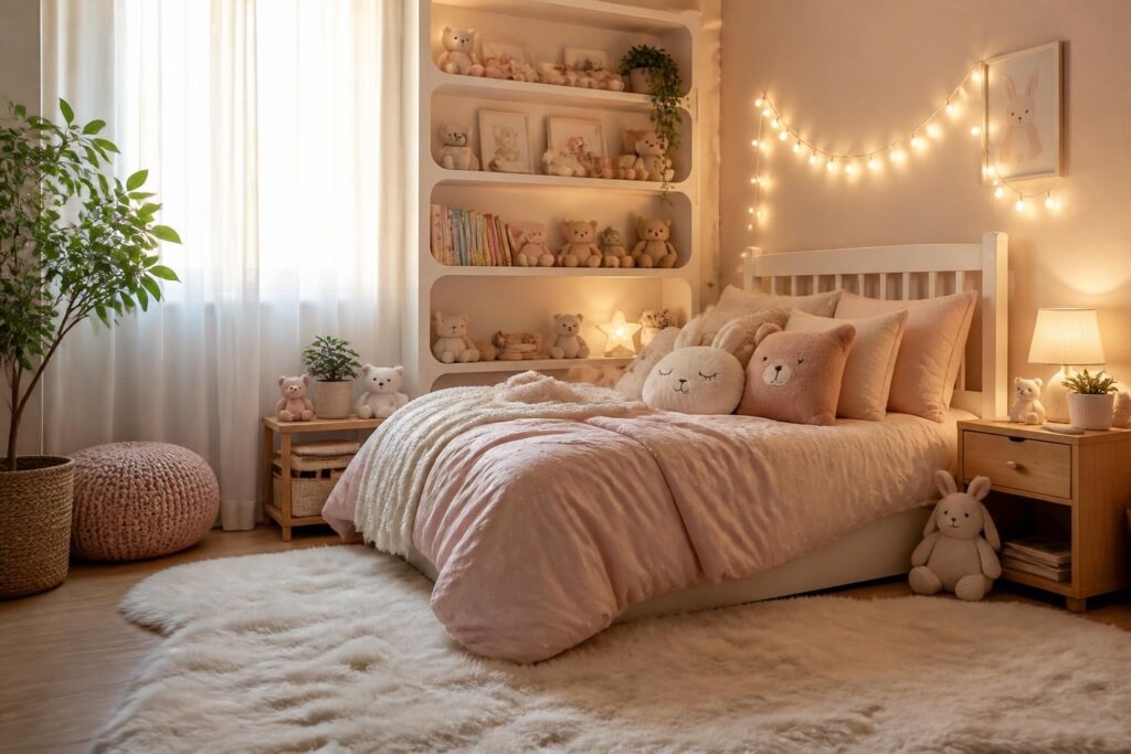 découvrez des idées déco pour la chambre de votre fillette, alliant tendresse et douceur pour créer un véritable cocon accueillant et chaleureux.