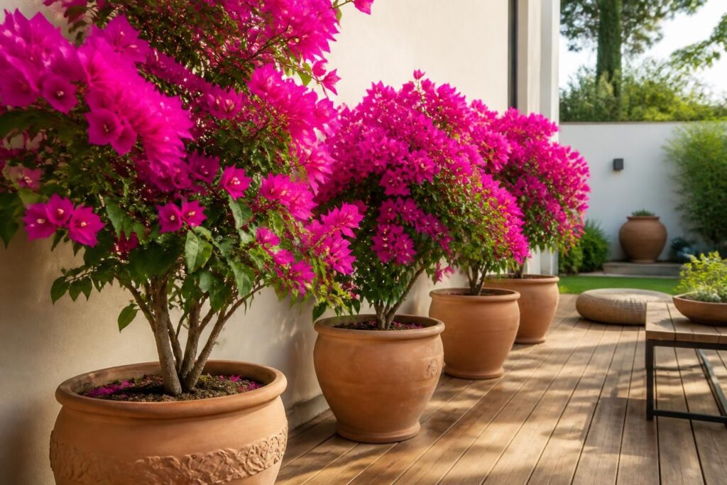 découvrez comment cultiver des bougainvilliers en pot pour embellir votre espace avec des fleurs colorées et un entretien facile. conseils pratiques pour un jardin luxuriant.