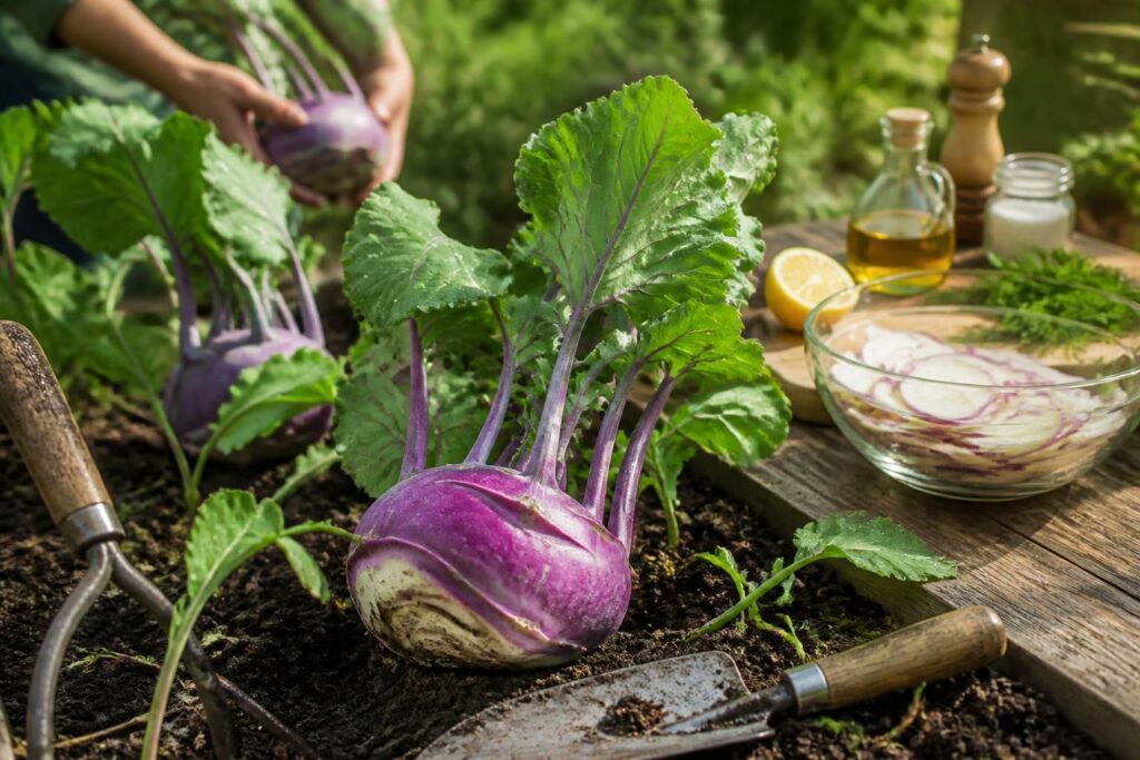 découvrez comment cultiver et cuisiner le chou-rave, un légume tendre et croquant, avec nos conseils pratiques et recettes savoureuses.