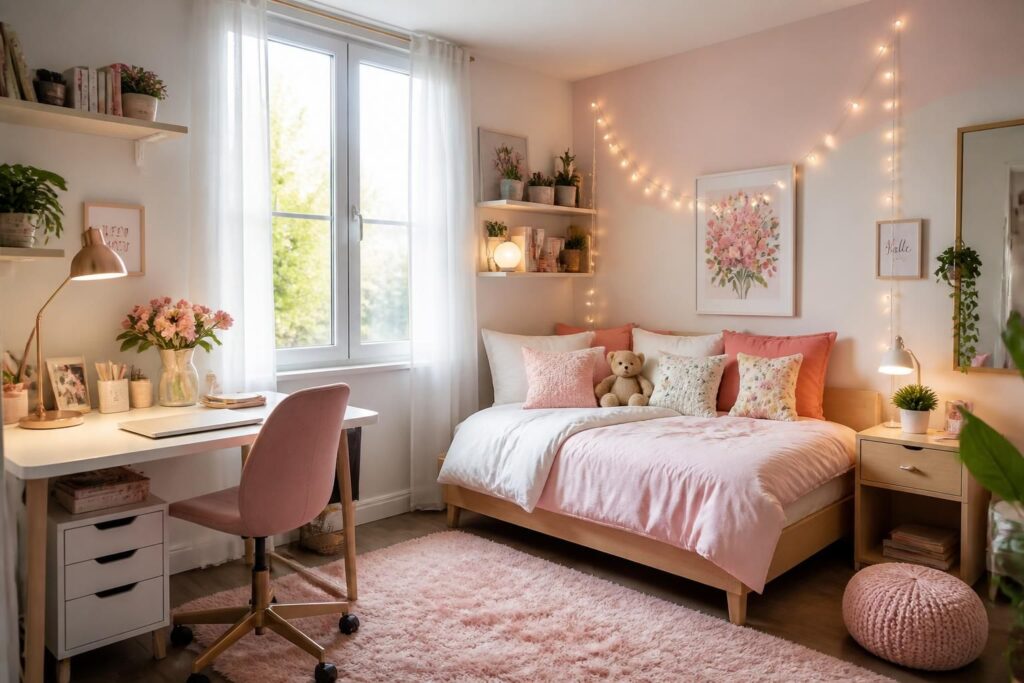 découvrez des idées déco fraîches et pleines de charme pour la chambre d'une ado de 12 ans, alliant style, confort et personnalité pour créer un espace unique.