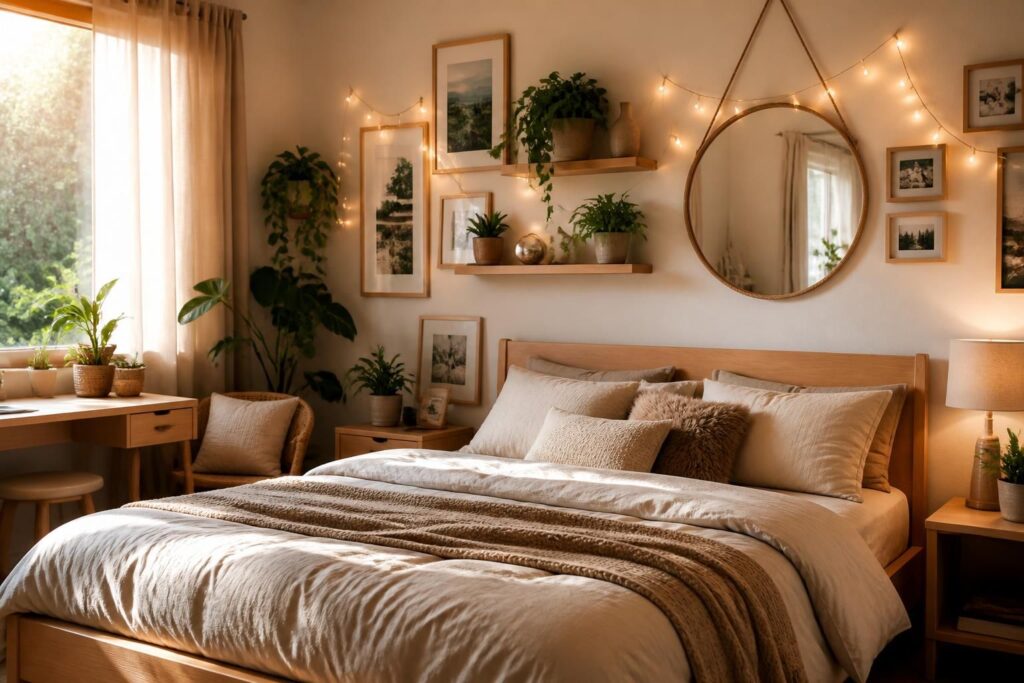 découvrez des astuces simples et créatives pour personnaliser la déco murale de votre chambre et lui apporter charme et originalité.