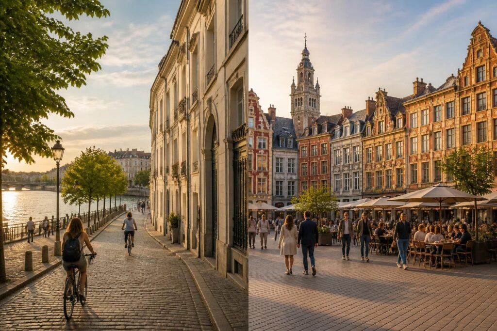 découvrez nantes et lille, deux villes alliant charme historique et confort moderne, pour une expérience unique entre culture, gastronomie et art de vivre.