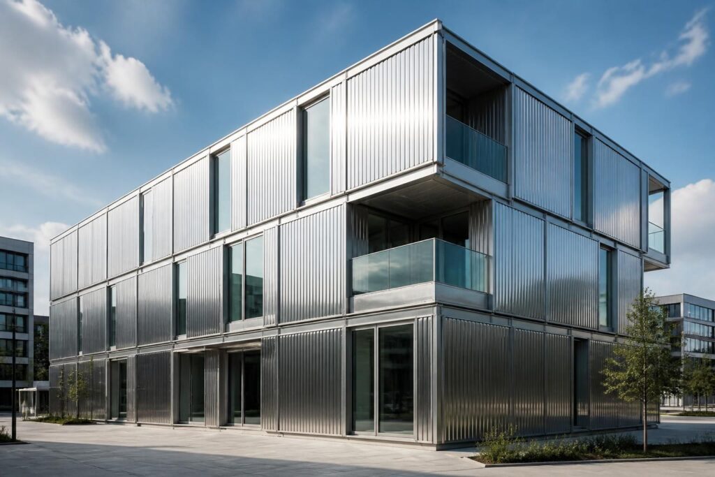 Bâtiment aluminium : construction modulaire et profils pour une architecture moderne