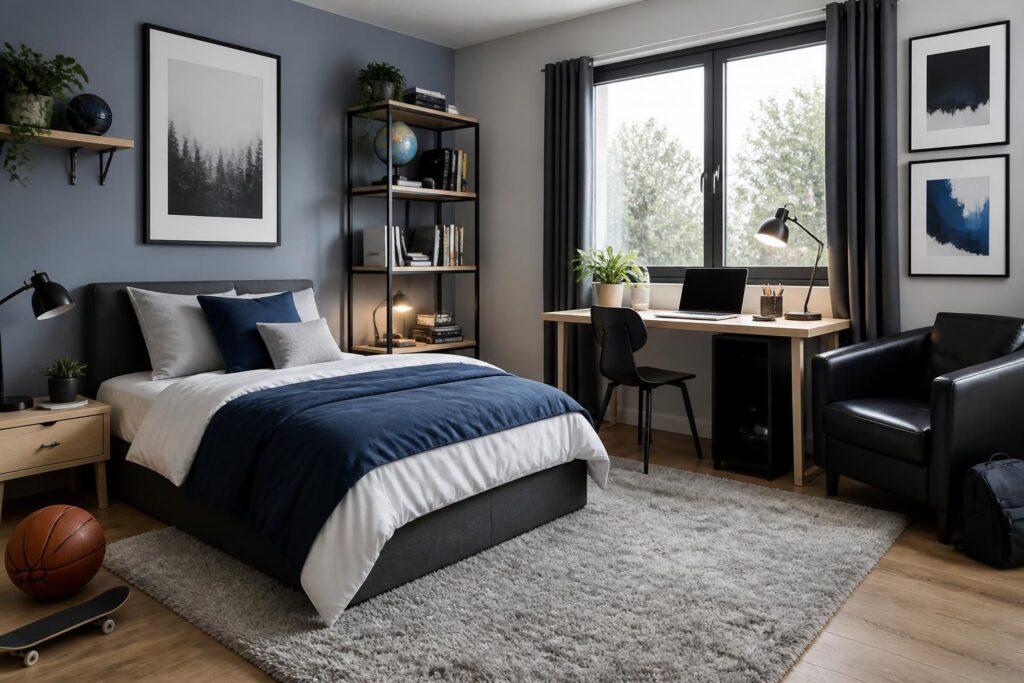 découvrez nos idées déco pour chambre d'ado garçon alliant modernité et confort, afin de créer un espace personnalisé et tendance.
