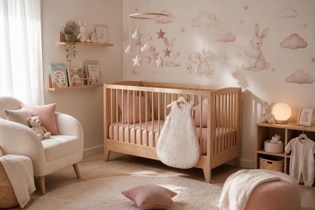 découvrez nos conseils pour aménager une chambre de bébé douce et apaisante, idéale pour créer un cocon chaleureux et sécurisant pour votre tout-petit.