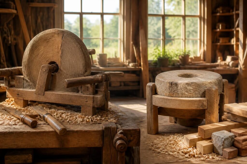 découvrez les différents types de meules à bois et meules boisseau, leurs usages spécifiques et conseils pour choisir l'outil idéal pour vos travaux de précision et d'affûtage.
