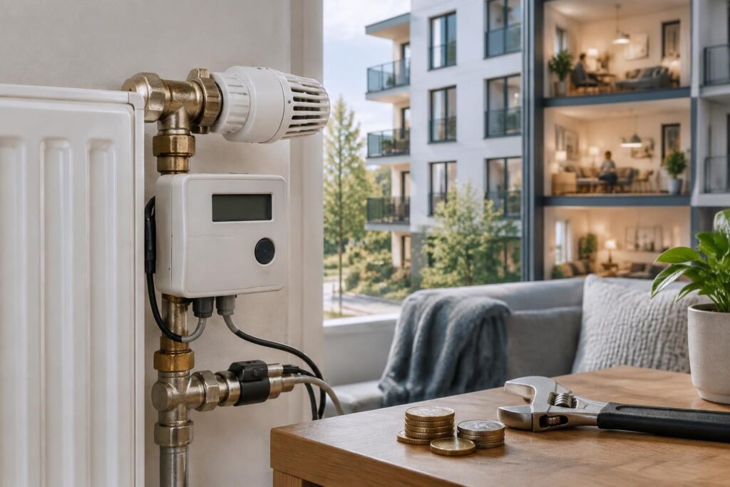 découvrez le fonctionnement d’un compteur d’énergie thermique en copropriété, son prix, la répartition des frais et les économies possibles.