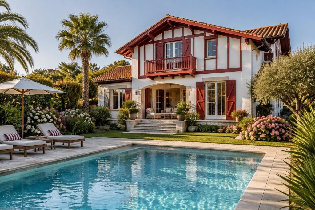 découvrez nos maisons à vendre à biarritz, avec piscine et dans les quartiers les plus prisés. trouvez le bien qui vous correspond.
